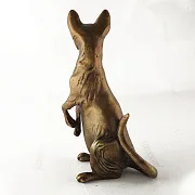 Скульптура из бронзы «Кошка сфинкс» — необычный подарок — фотография 2