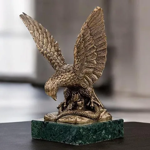 Ручная работа: Статуэтка «Орел пятигорский. Большой» на камне