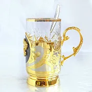 Подстаканник «Пантера» из Златоуста — необычный подарок — фотография 4