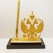 В подарок: Письменный набор "Держава". Позолоченный — фотография 2