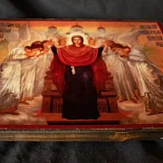 Икона Богоматери "О тебе радуется" — оригинальный подарок — фотография 3