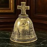 Бронзовый колокол «Новоспасский Ставропигиальный мужской монастырь» — красивый подарок — фотография 1