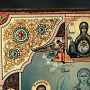 Икона "Собор целителей, чудотворцев " — оригинальный подарок — фотография 4