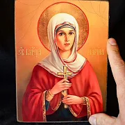 Подарочная именная икона "Святая Великомученица Марина" — фотография 1