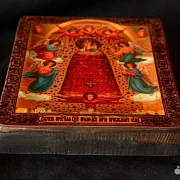 Икона Богоматери "Прибавление ума". Ручная работа — необычный подарок — фотография 3