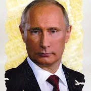 В подарок: Картина «В.В. Путин» с фотопечатью на ониксе — фотография 2