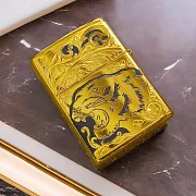 Оригинальная зажигалка Zippo "Тигр" № 7 — оригинальный подарок — фотография 1