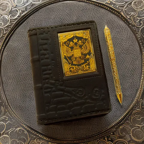 Подарочный набор "Ежедневник, ручка украшенная". Златоуст