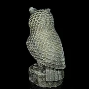 Подарочная каменная скульптура «Филин», 170×175×360 мм — фотография 2