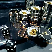 Нарды под стеклом «Классика» — необычный подарок — фотография 3