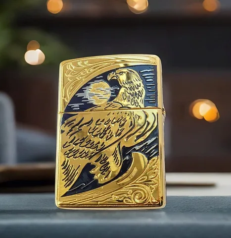 Подарочная бензиновая зажигалка Zippo "Орел" № 4