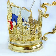 Подарочный подстаканник для чая «Российский» — фотография 3