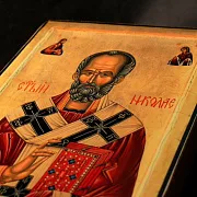 Подарочная икона с ковчегом " Святитель Николай" — фотография 10