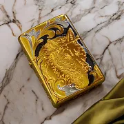 Сувенирная зажигалка Zippo "Вожак и стая" — необычный подарок — фотография 1