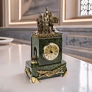 Подарочные настольные часы с тремя богатырями — фотография 1