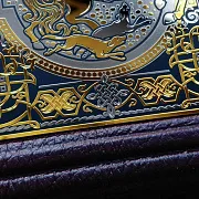 Русская охота — книга в коже — оригинальный подарок — фотография 5