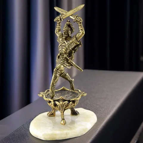 Статуэтка «Сослан» из бронзы на ониксе — необычный подарок