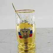 Подстаканник «Герб России» №2 — красивый подарок — фотография 3