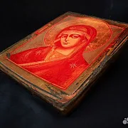 Икона Божией матери "Огневидная" — красивый подарок — фотография 7