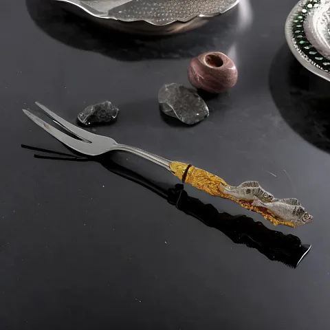 На память: Вилка для мяса "Окунь"