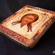 Икона Спас Нерукотворный («Спас Мокрая Брада») — красивый подарок — фотография 6
