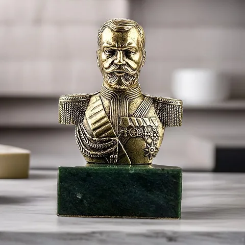На память: Бронзовый бюст «Николай II»