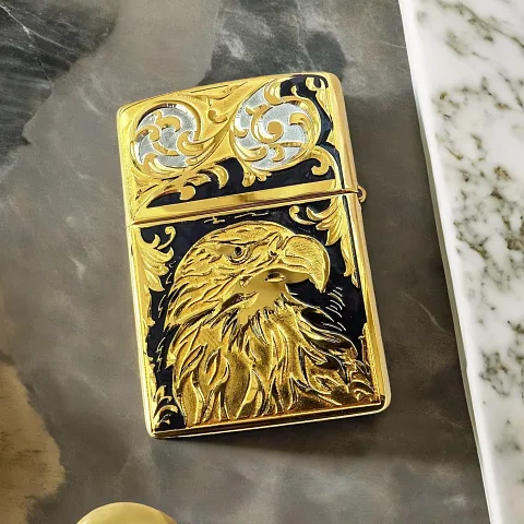 В подарок: Зажигалка Zippo "Орел" № 3
