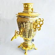 Ручная работа: Чайный набор с самоваром. Златоуст — фотография 7