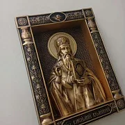 Подарочная икона Василий Великий — фотография 2