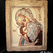 Подарочная св. Симеон Богоприимец. Икона — фотография 1