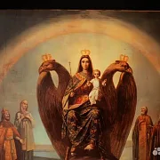 Подарочная икона Божией матери "Самодержавная" — фотография 2