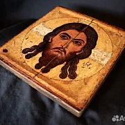 На память: Икона Спас Нерукотворный с оригинала 12 века — фотография 5