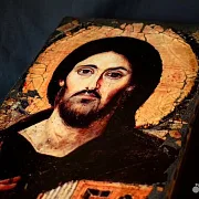 Икона деревянная " Спас Синайский" — необычный подарок — фотография 7